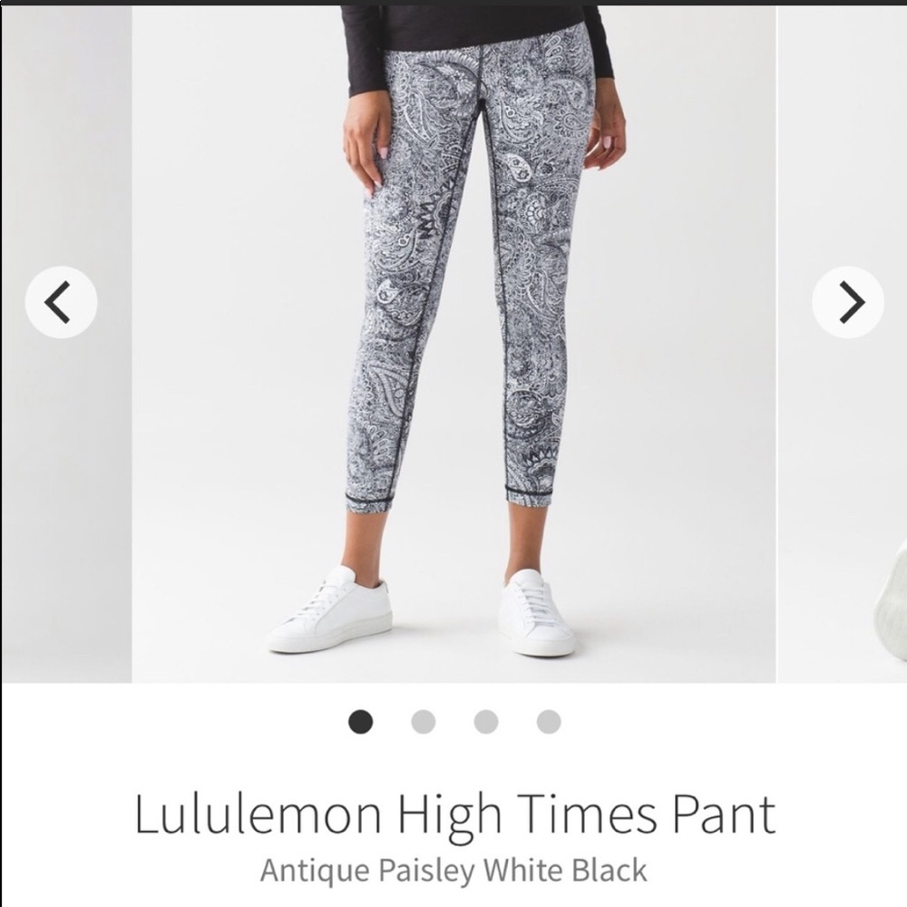 Lululemon high times leggings